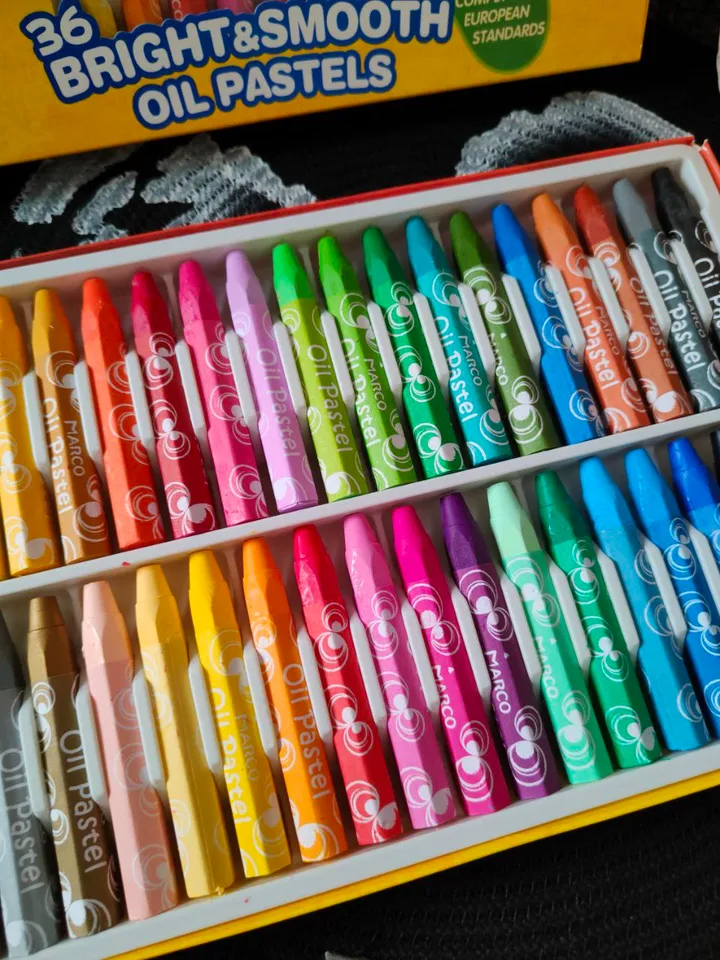 Soft Oil Pastels Set 36 Drawing Crayons Art Pastels Colored Crayons Professional Pastels Drawing Supplies Drawing Materials Oil Decor