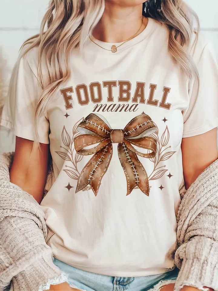 Coquette Football Mama Png, Football Coquette Bow Png, Football Mom, Game Day, Fall Football, Football Season Png, Sports Png, Coquette Png