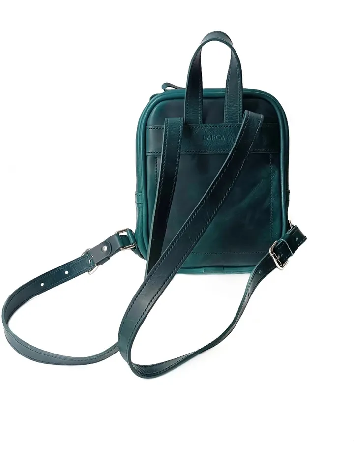 PDF Pattern of a city backpack made of leather - pattern of a leather backpack - Download PDF