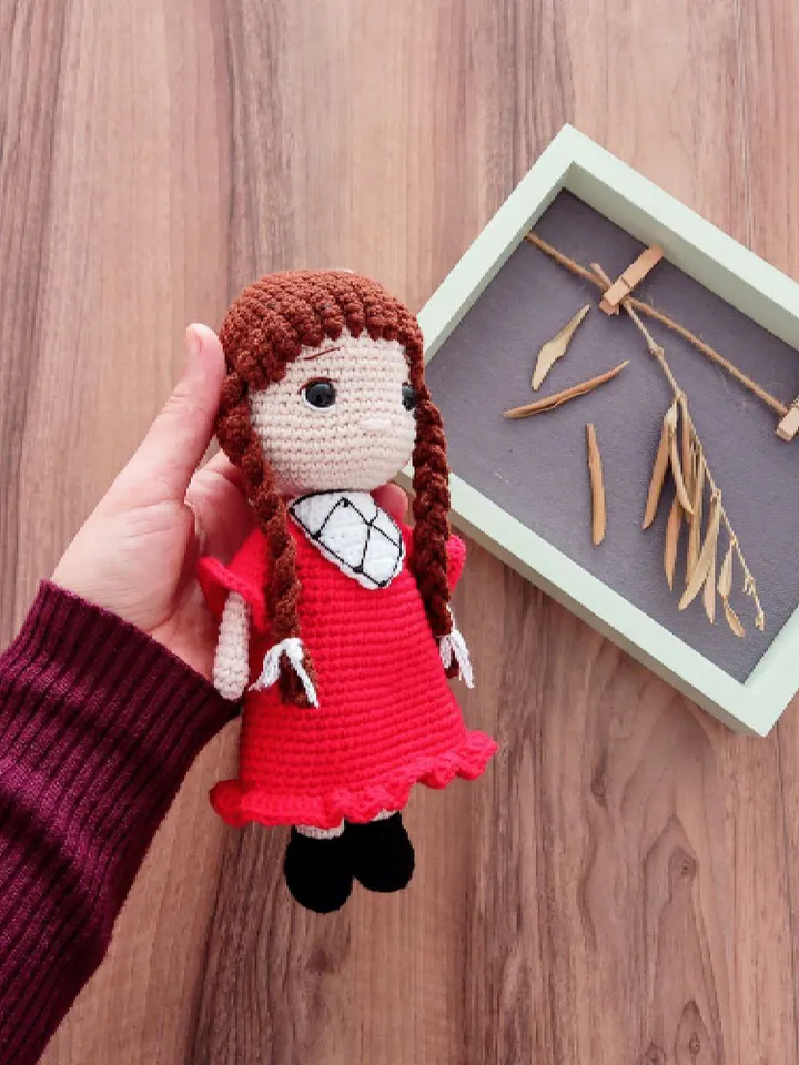 Crochet Free Palestine Doll, Amigurumi Muslim Doll, Eid Gifts For Kids, Islamic Toys, Gifts For Sister, Ramadan Gift, Islami for girl's Gift