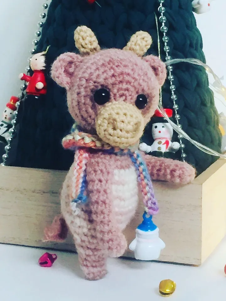 Crochet Pattern Mini bull