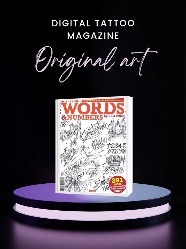 Ueo Tattoo - Words & Numbers
