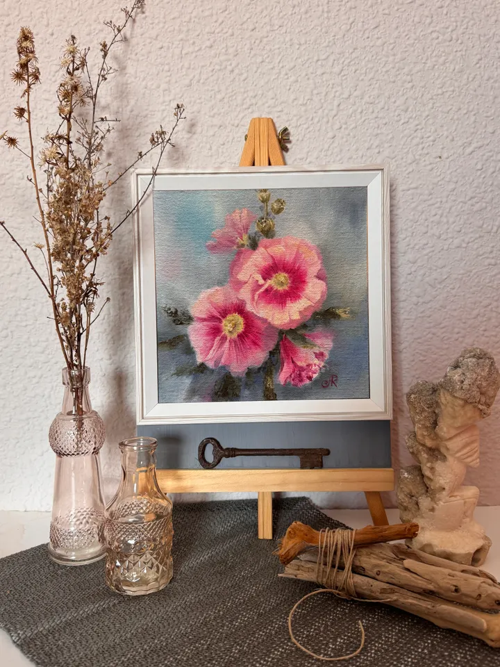 Flowers Original Painting Floral Oil Wall Art