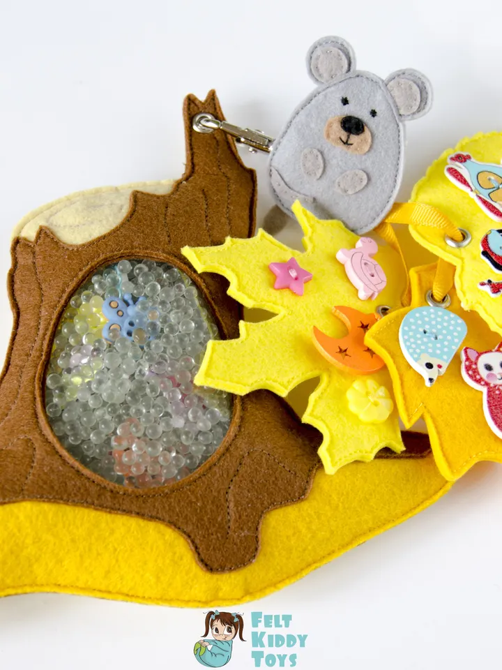 I Spy Bag from felt, PDF Pattern and Tutorial