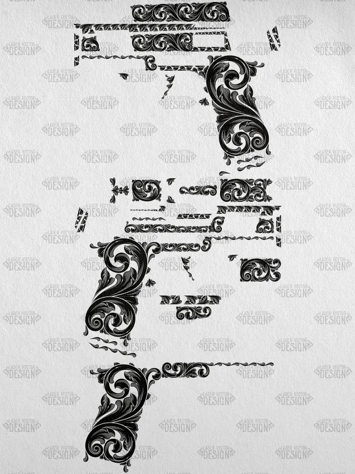 VECTOR DESIGN SIG Sauer P 365 California Compliant Scrollwork