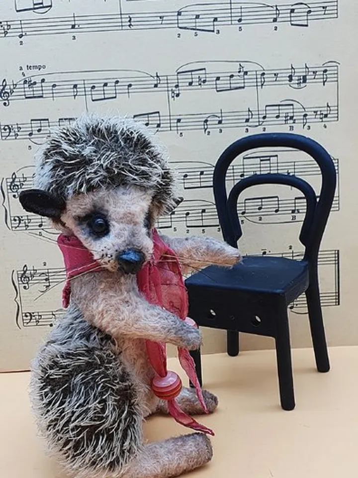 PDF PATTERN Hedgehog Teddy Toy