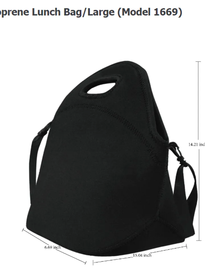 Maleficent Neoprene Lunch Bag, Lunch Box
