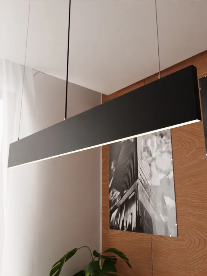 LED pendant light, minimalist chandelier, hanging lamp