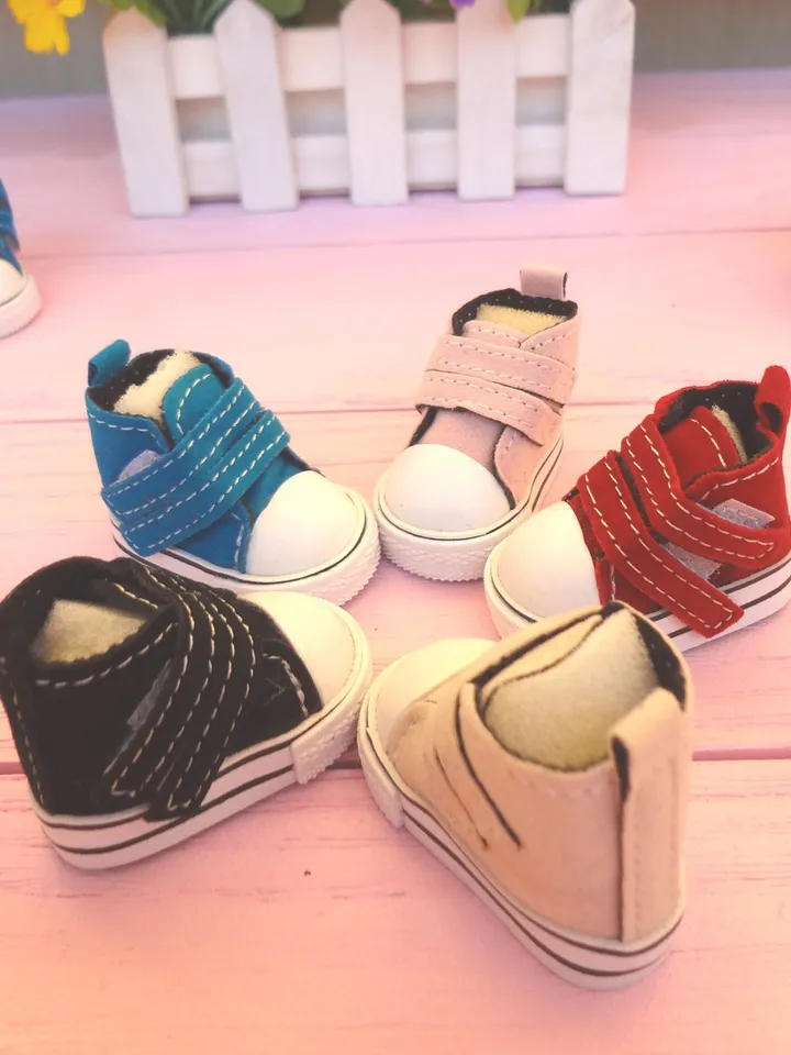 wellie wisher shoes - Suede sneakers for Wellie Whisher - 5 cm doll shoes – Christmas gift idea