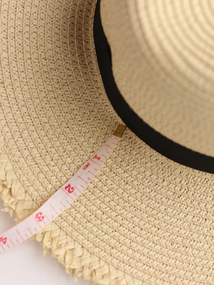 Fedora Straw hat for Women summer raffia sun hat floppy beach boho seaside hat