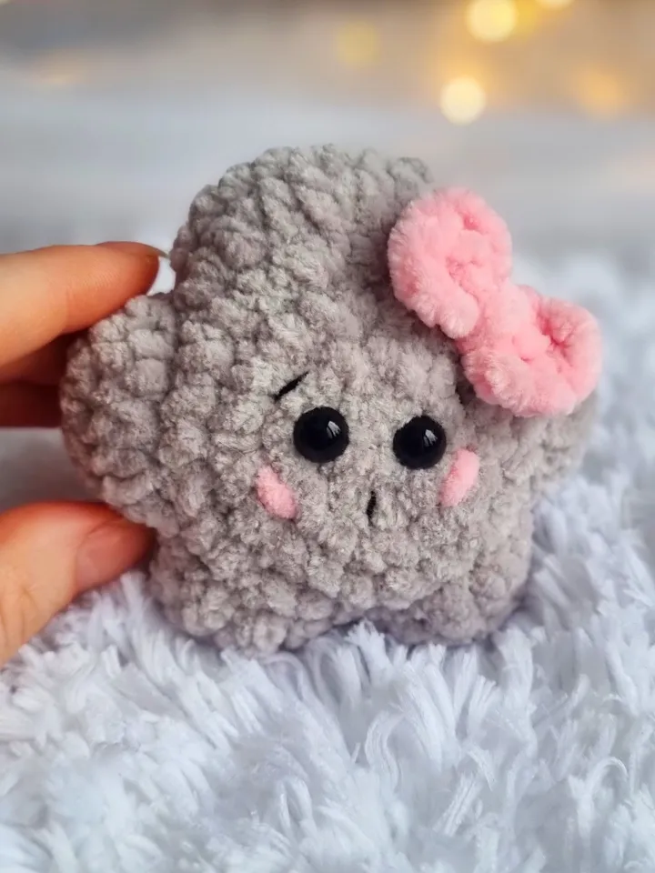 Crochet cloud pattern. Amigurumi cloud pattern. Crochet sky pattern. Easy crochet pattern