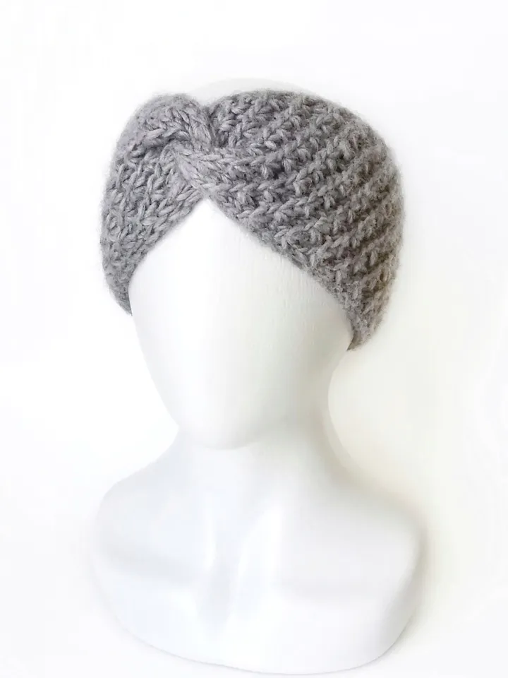 Stay Warm In Style With Our Hand-Knitted Merino and Alpaca Women's Headband - Soft, Cozy, Stylish Ear Warmer. Shop Now! FREE SHIPPING!
