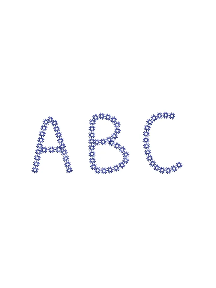 Font machine embroidery design,Script embroidery font,2 sizes Instant Download-20