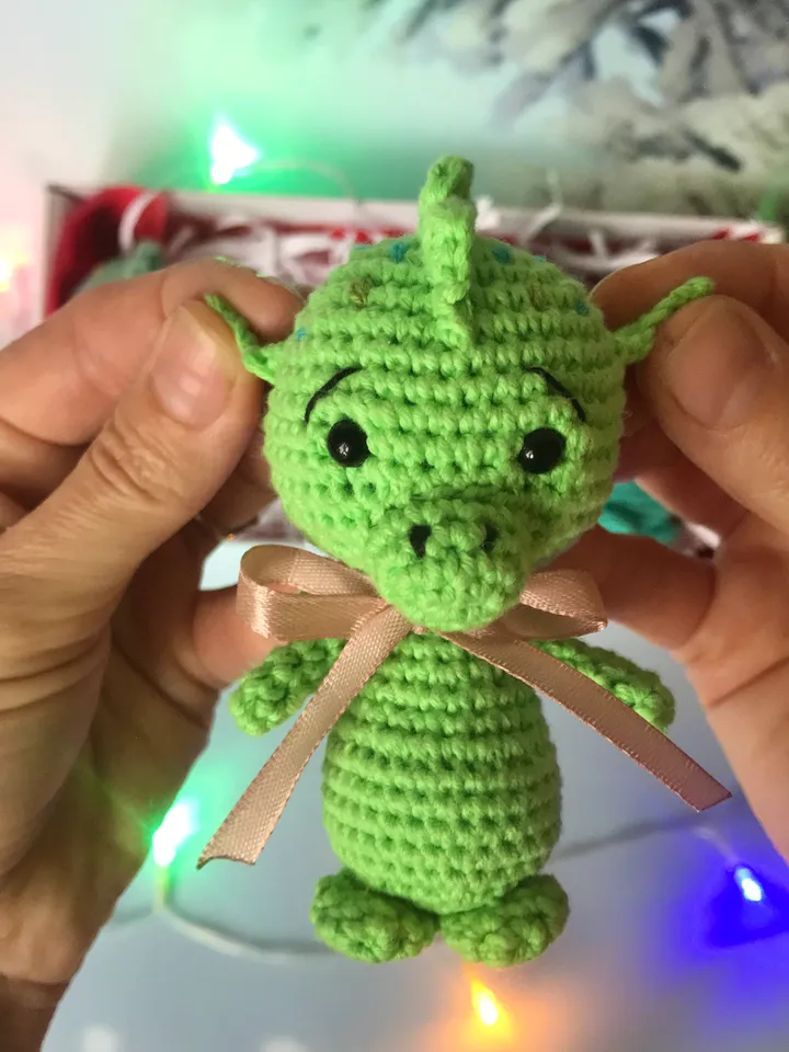 Dragon angel crochet pattern