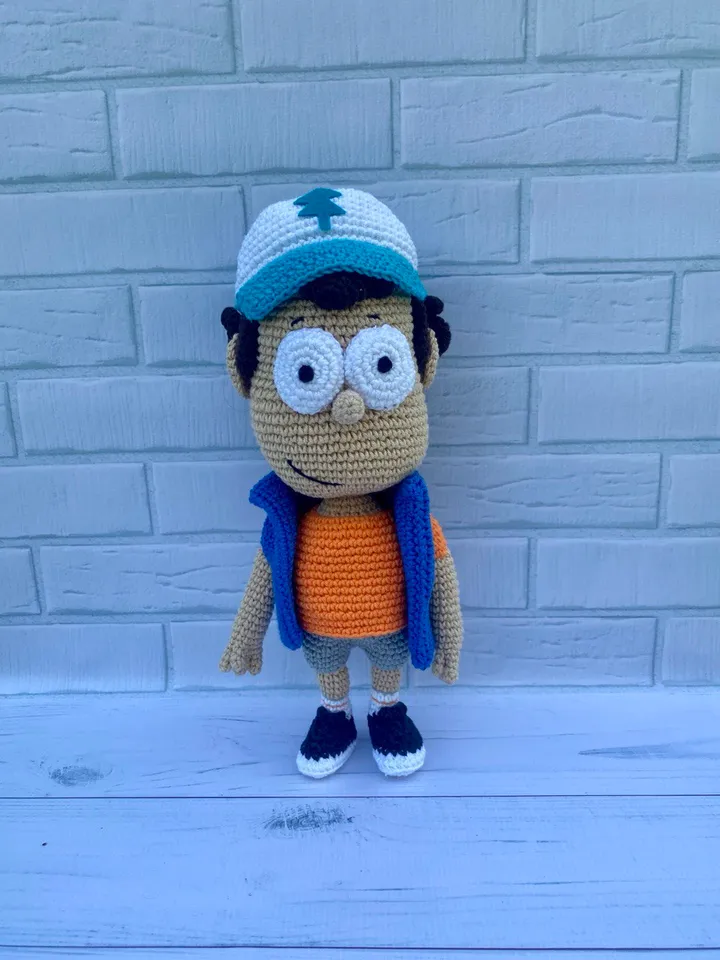 Dipper by Gravity falls PDF crochet pattern