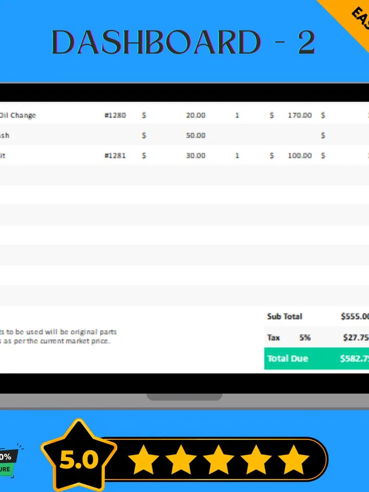 Motorcycle Repair Estimate Template, Editable Google Sheets Digital Download, Bike Repair Cost Tracker, Mechanic Invoice Sheet