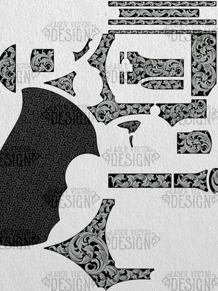 VECTOR DESIGN Smith & Wesson 629 8 in Scrollwork
