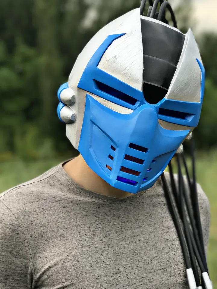 Cyrax Sektor Smoke Sub-Zero helmet Mortal Kombat 3 / 9 (classic skin)