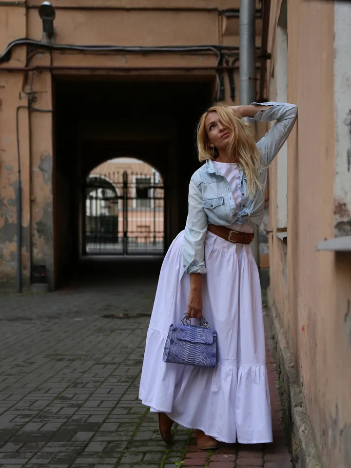 Genuine python skin light blue women elegant crossbody handle bag | Genuine snake leather purse | Classy woman handmade bag | handle bag
