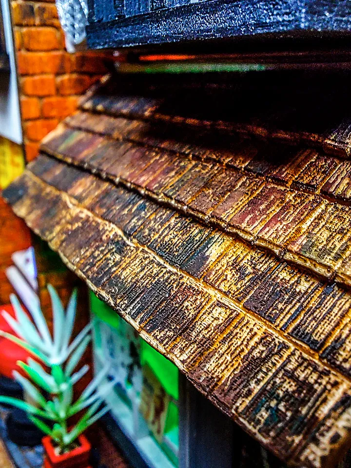 Book nook, Bookshelf insert, Nightlight, Japanese Street, Japanese Lane, Kyoto, Tokyo, Nippon