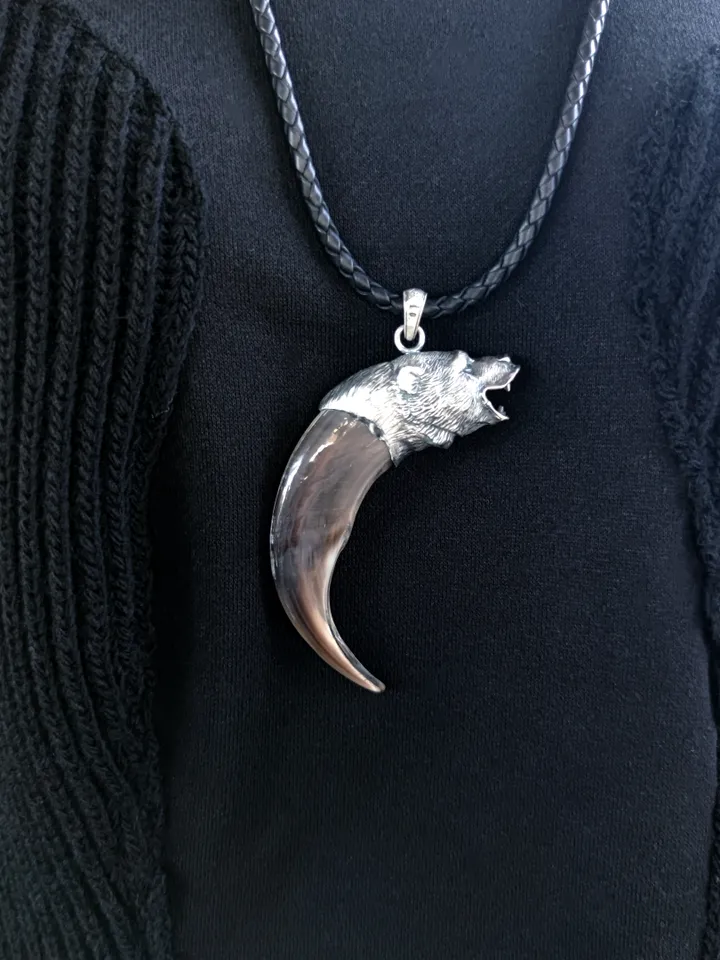 Detailed bear set, gaitan + pendant