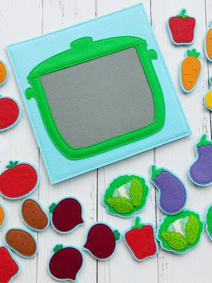 feltboard,Montessori Material,Make Your Own Lunch