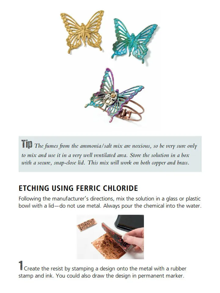 Metalwork Jewelry: 35 step-by-step projects inspired by steampunk