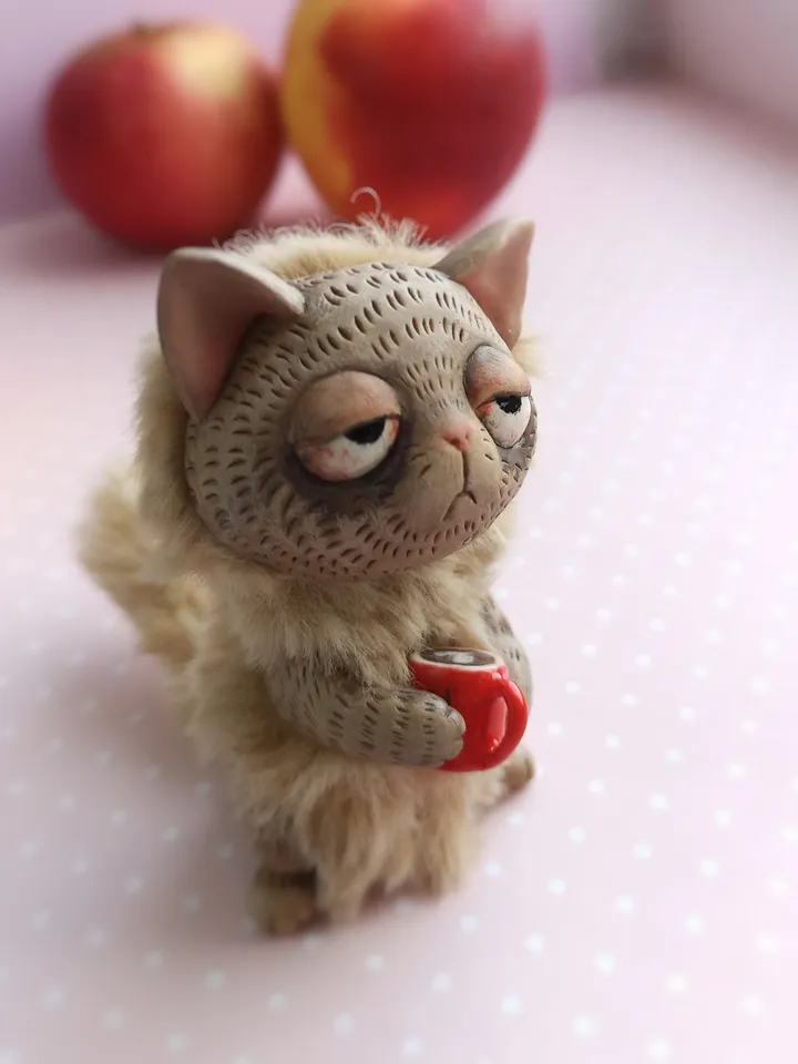 Sleepy Cat Doll – The Perfect Companion for Night people