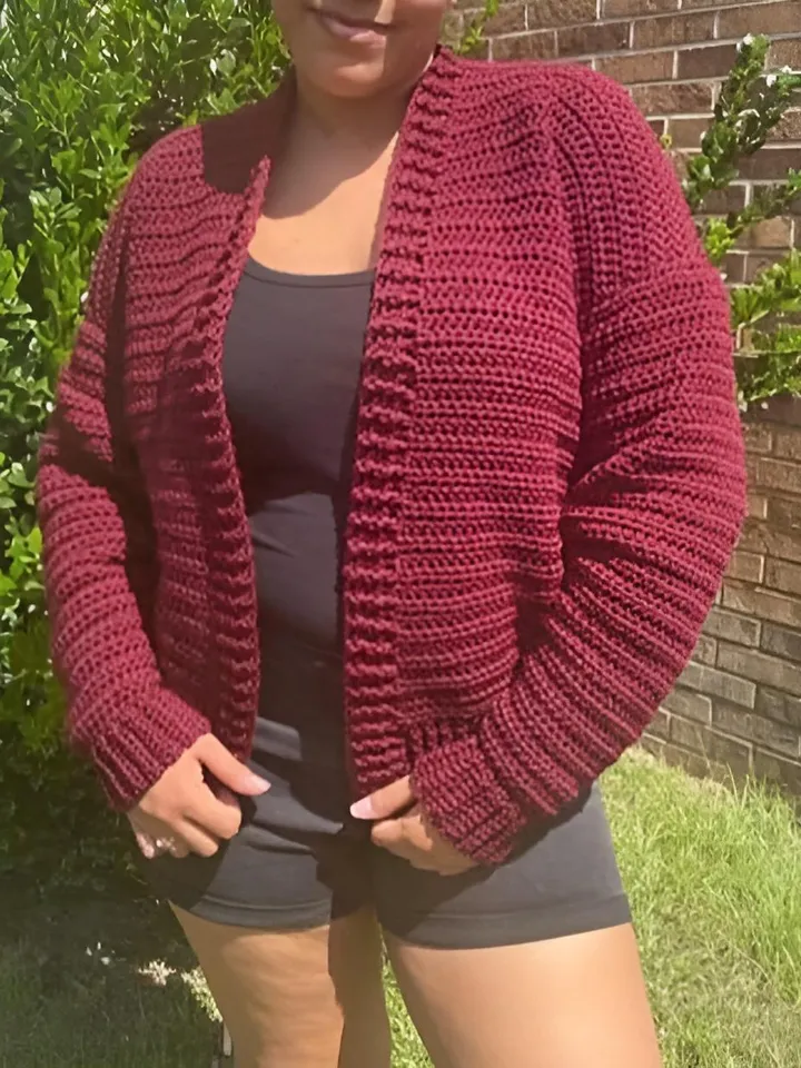 Cardigan crochet pattern, Women ladies cardigan, easy cardigan, beginner pattern pdf