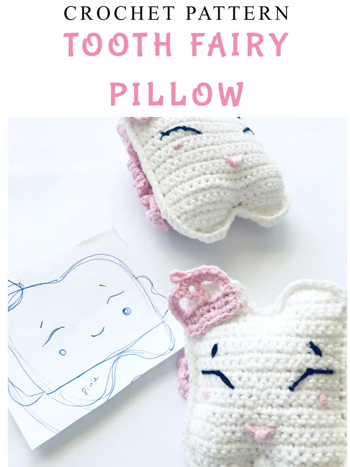 Tooth Fairy Crochet Pattern Pillow for special moments