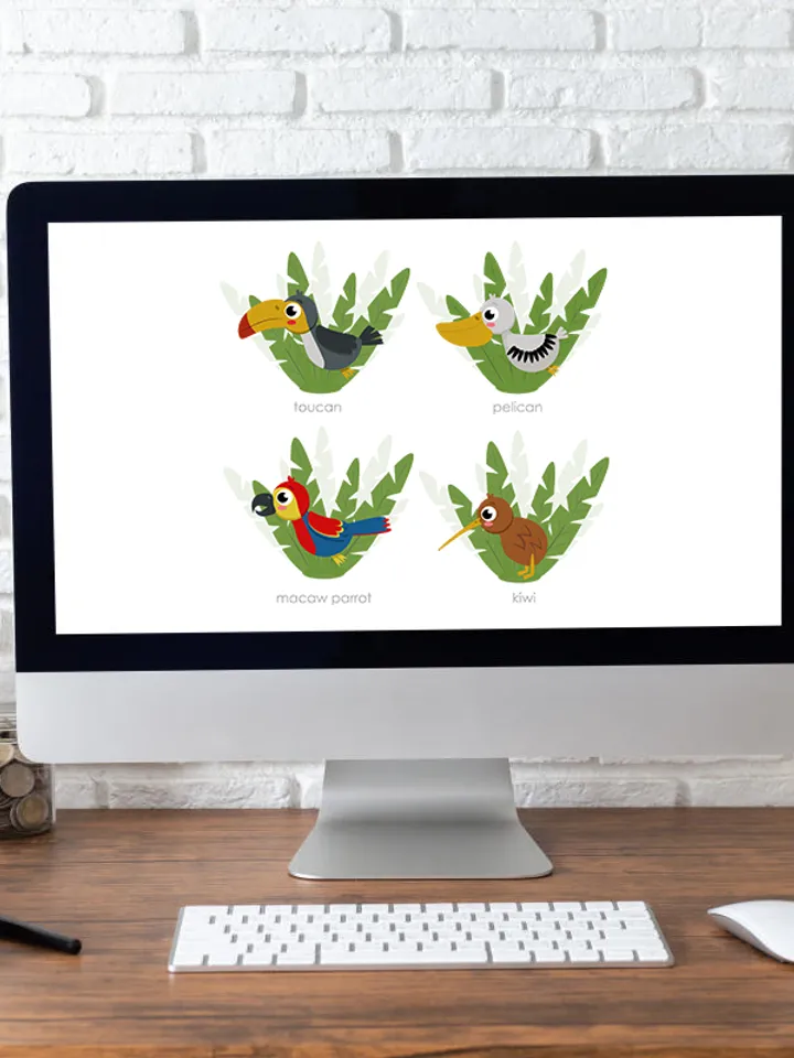 Cute birds