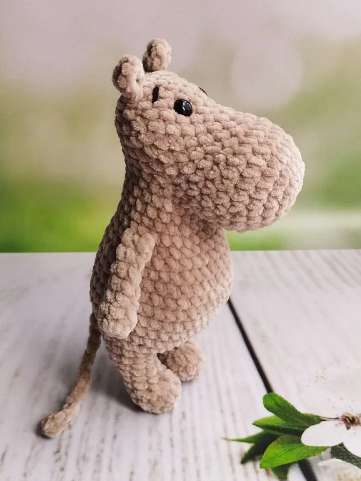 Crochet Moomin Troll Amigurumi Toy