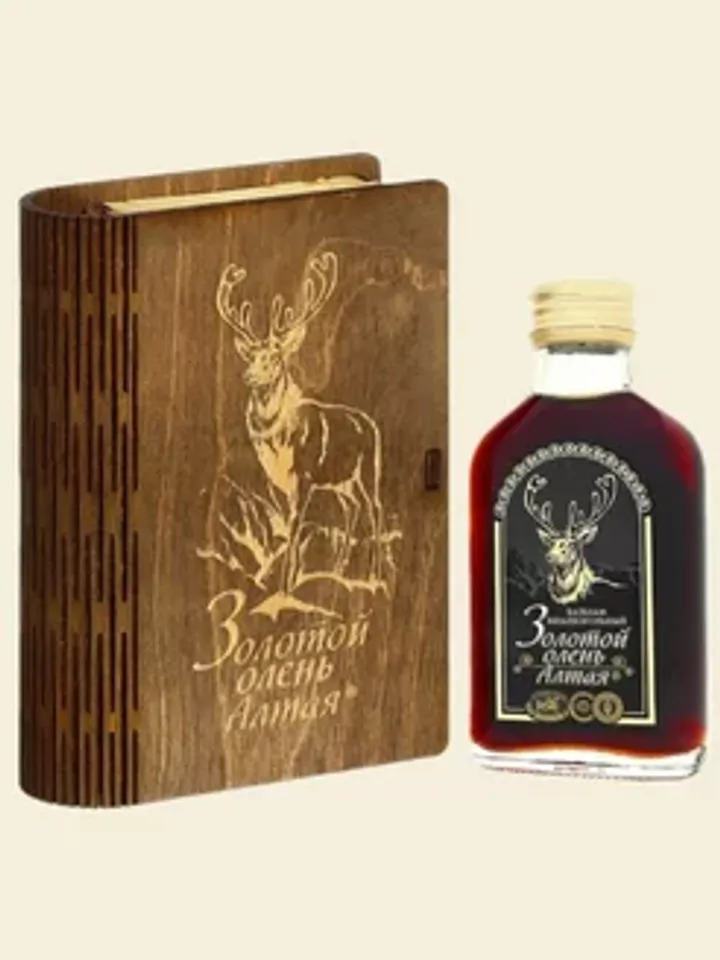 Gift set with balm Golden deer of Altai 100 ml