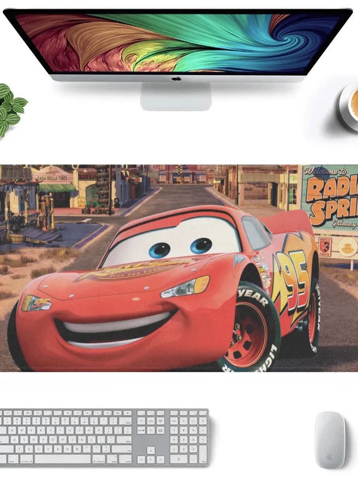 Lightning McQueen Cars Gaming Mousepad
