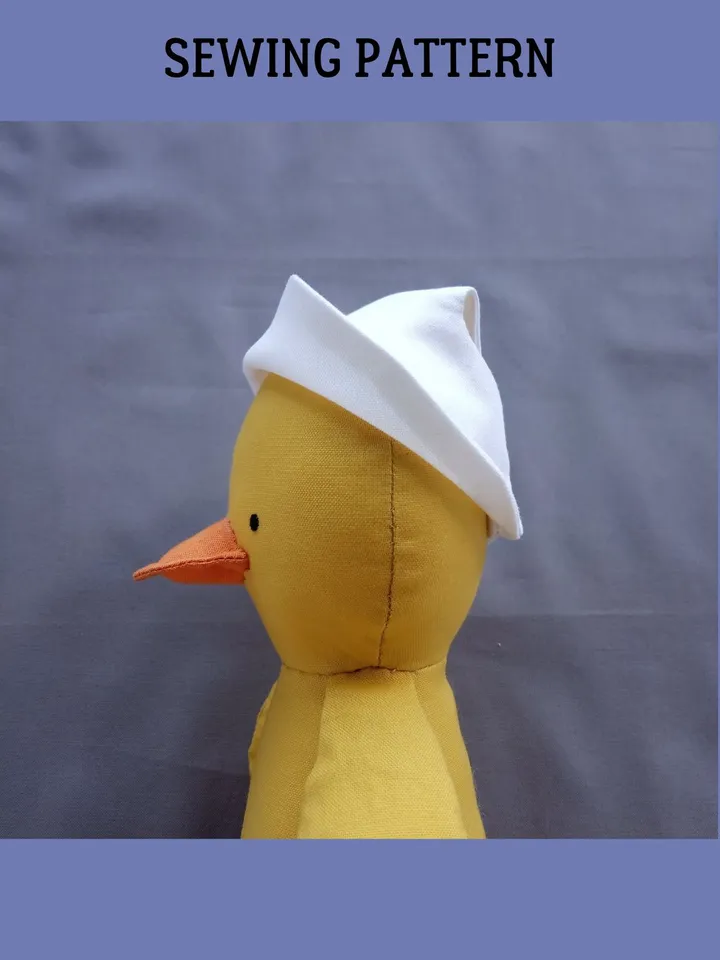 Duck Sewing Pattern (2 sizes)