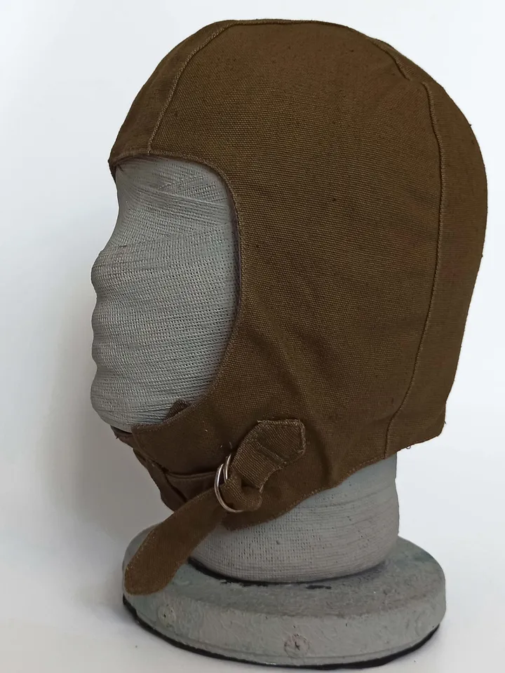 Exclusive helmet in post-apocalyptic steampunk cyberpunk styles