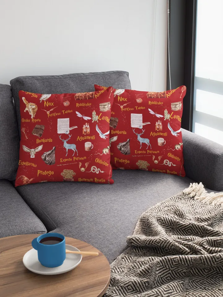 Wizarding World Baby Pillow; Magic School Pillow Owl Key Magic World Custom Wizard Pillow Gift for Baby Magic School Pillow WBB12
