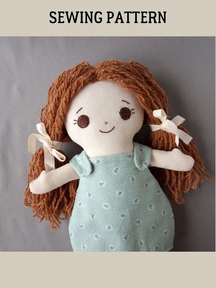 Rag Doll Sewing Pattern