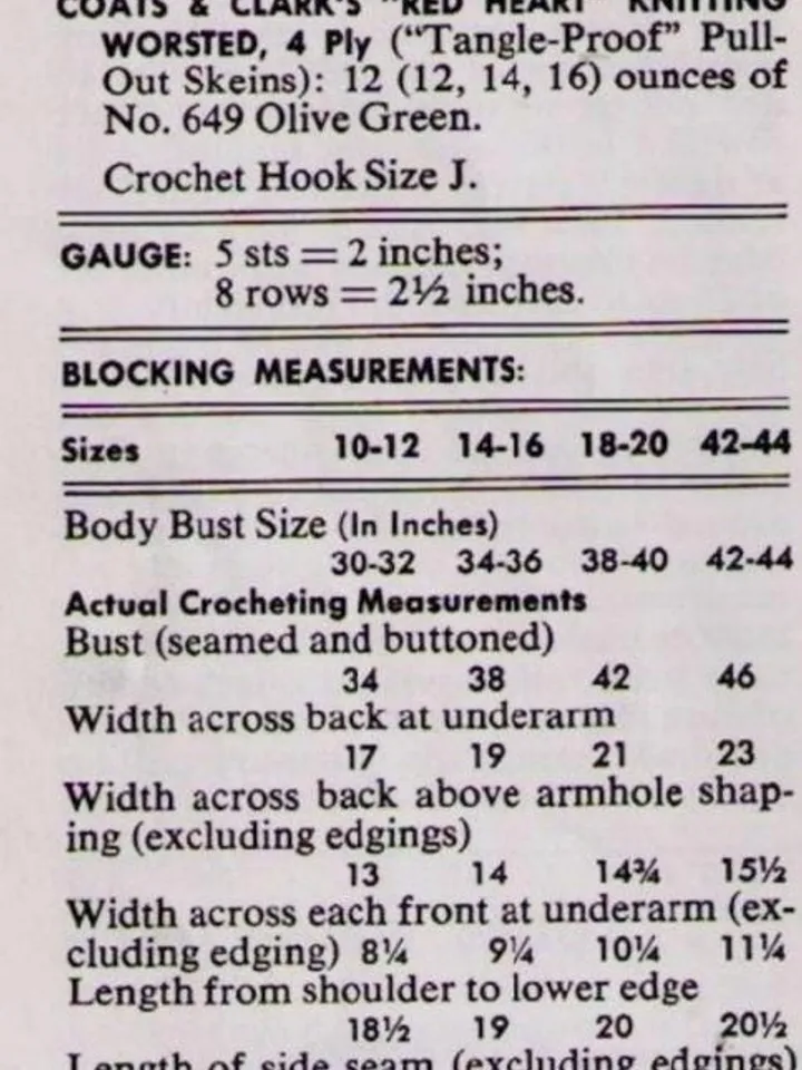 Vest crochet pattern, waistcoat crochet pattern, shell vest crochet pattern pdf