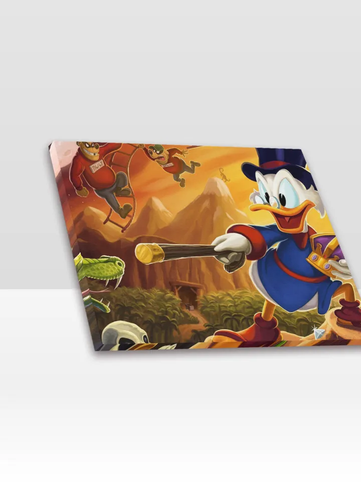 DuckTales Frame Canvas Print