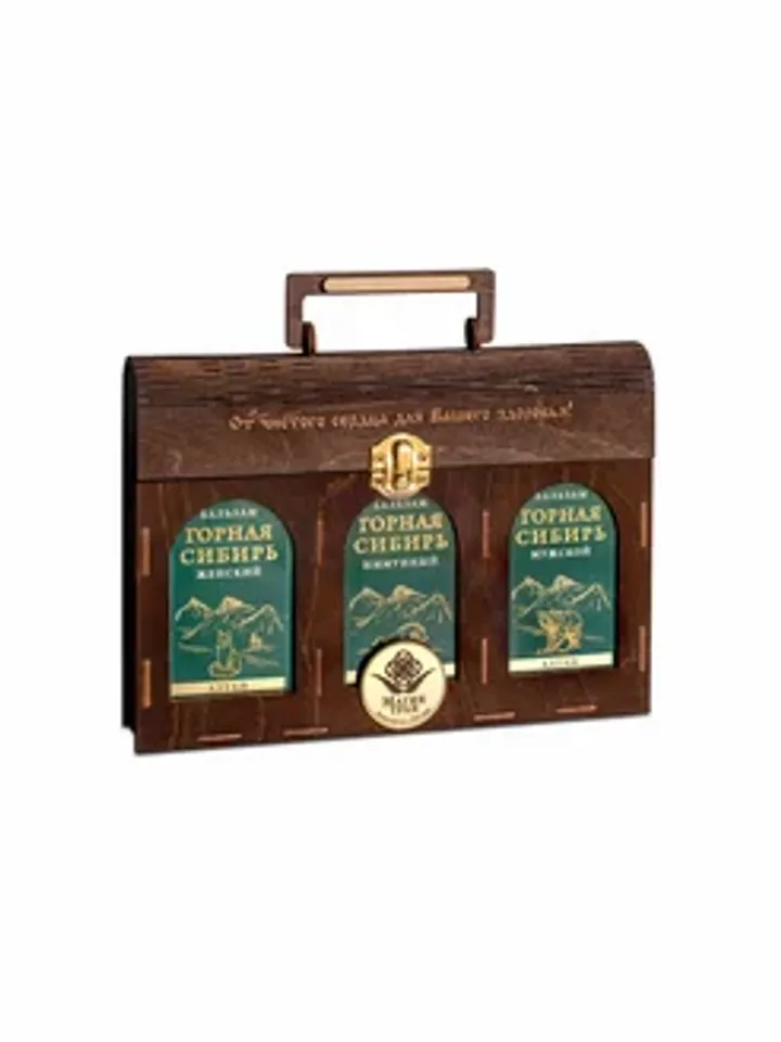 Gift set of balms Family 300 ml, 3 in 1