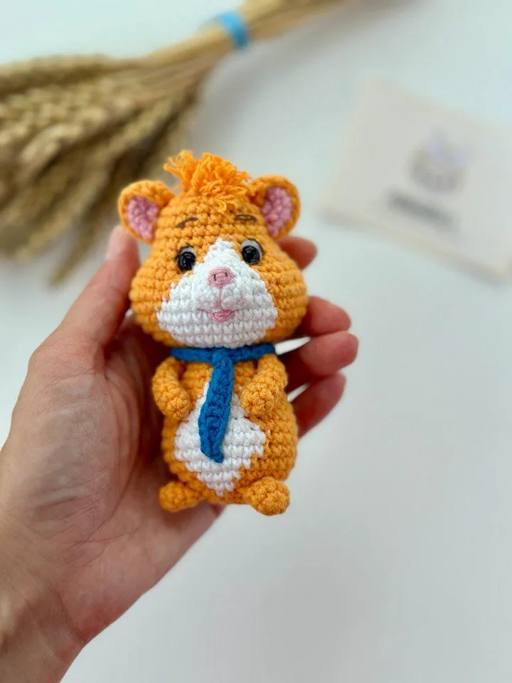 Crochet pattern hamster - Amigurumi pattern pet toy - Pdf English tutorial