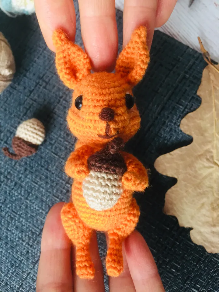 Crochet pattern Squirrel