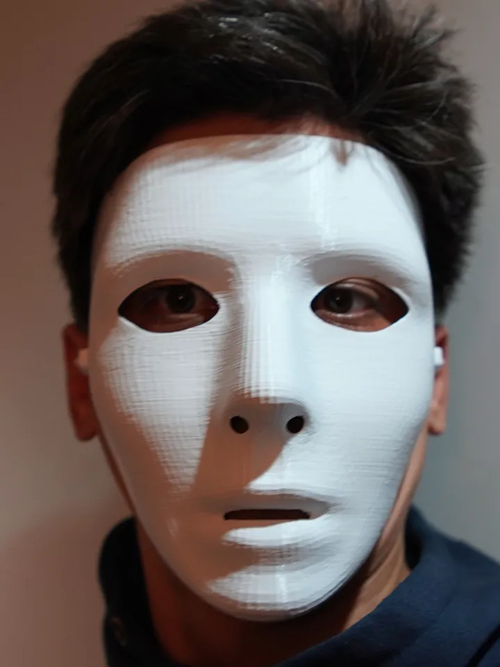 Joey Jordison Slipknot Blank Mask White Caesar 1983 1986 Joey Jordison Slipknot Blank mask