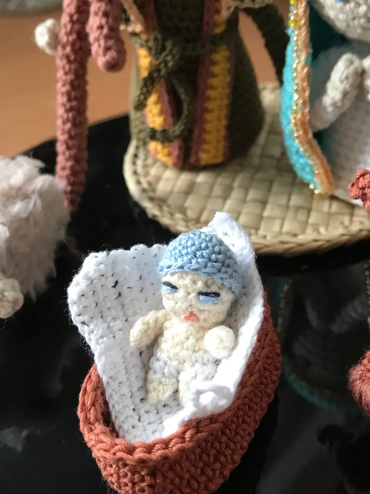 Crochet Pattern Christmas Nativity 3pcs
