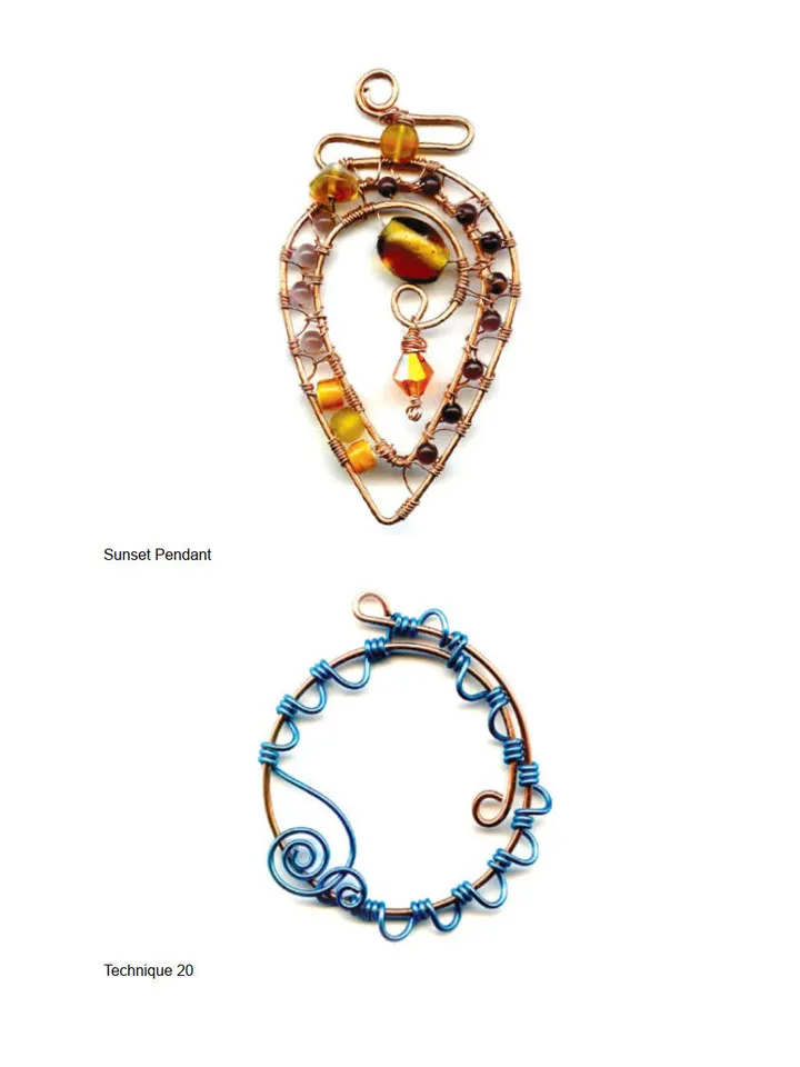 Wire Wrapped Jewelry for Beginners: Step-by-Step Illustrated Techniques, Tools, and Inspiration