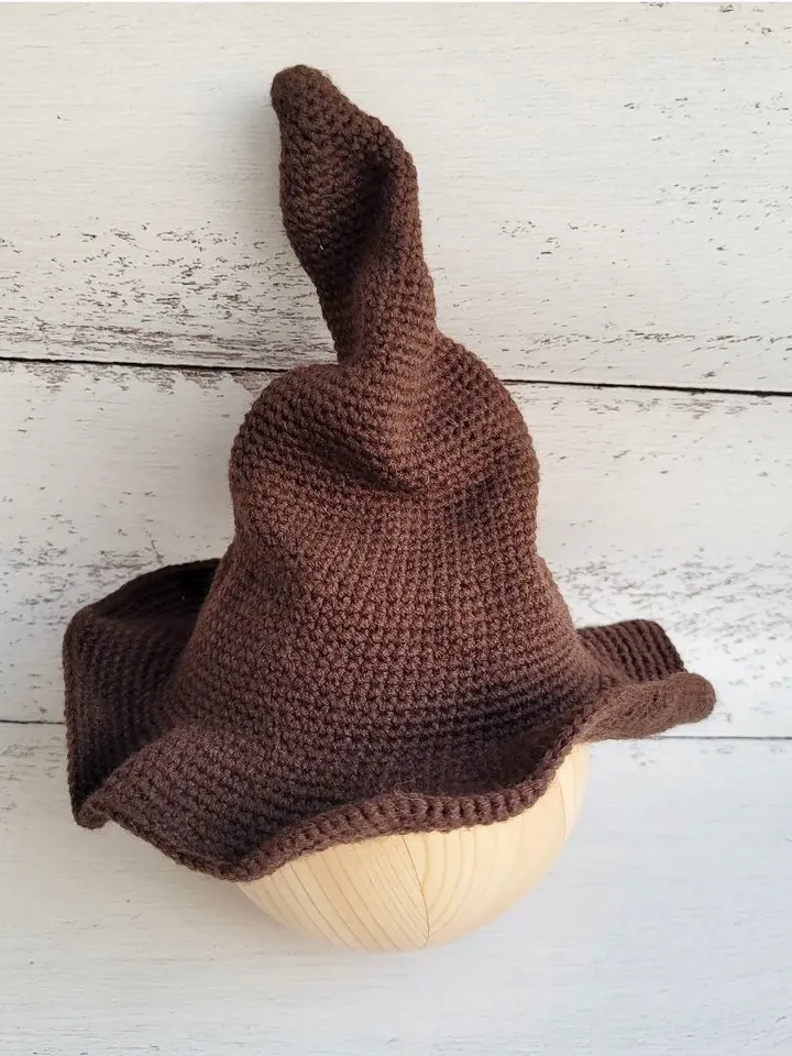 PDF! Witch hat Newborn crochet pattern/ hat tutorial / Photo props