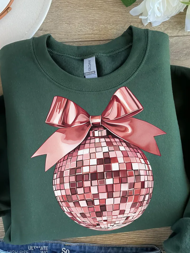 Disco ball png, New Years png,2025 png, Pink Christmas png,Christmas sublimation,Coquette,Trending png,Retro Holidays png, Holiday vibes png