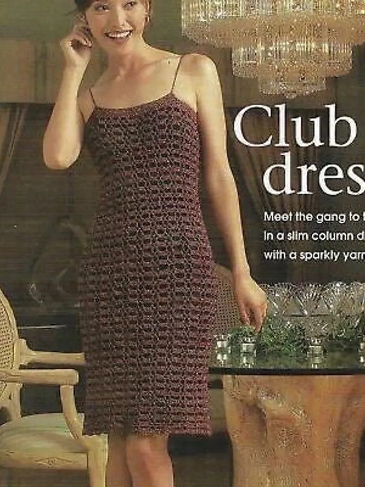 Dress crochet pattern, crochet pattern women dress, lace dress crochet pdf instant download