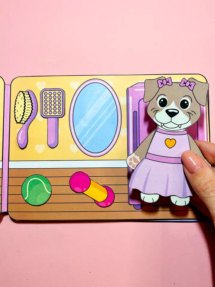 Craft my pet dog with a house